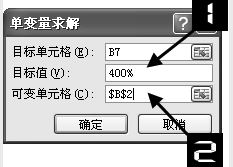 Excel怎样根据目标倒推条件指标？