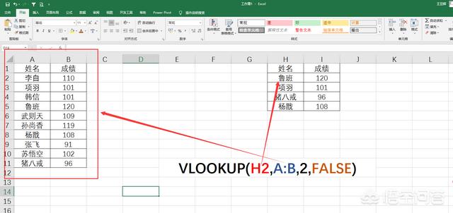 excel中怎么从一个表格提取数据到另一个表格？