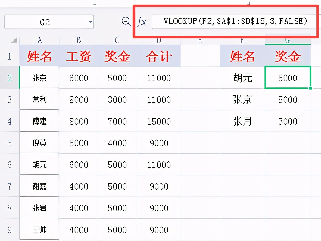 Excel中vlookup函数用法你了解吗？