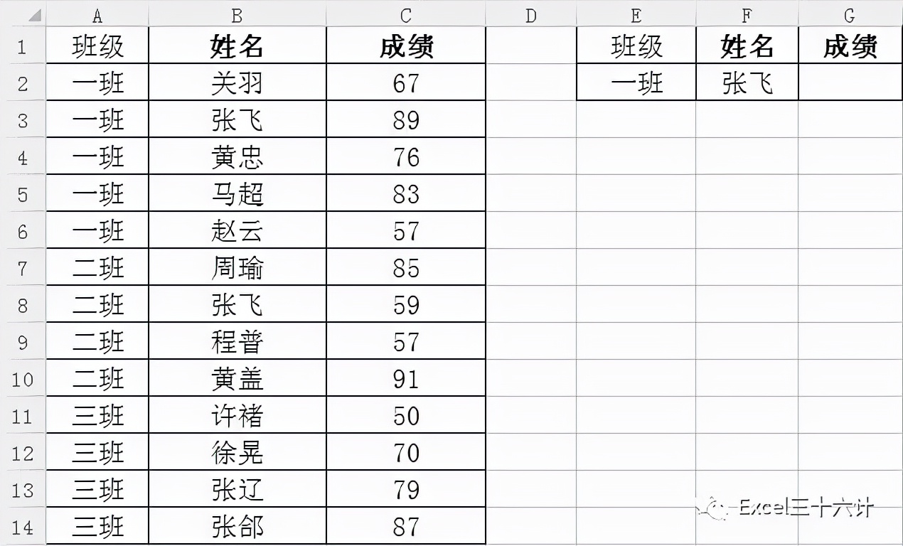 Excel如何实现一对多查找？