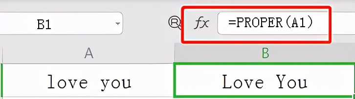 Excel中字母数值大小写转换方法