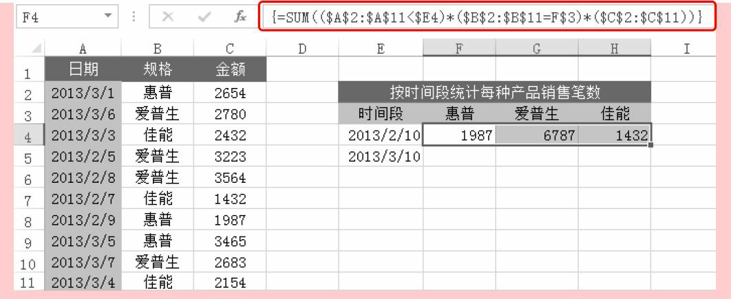 Excel数学函数SUM的用法和实例教程