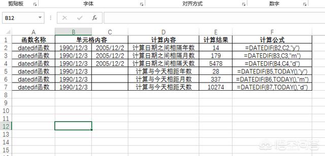 如何在excel中快速计算出时间的间隔？