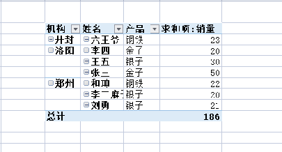 wps数据透视表怎么调整成表格样式的格式布局