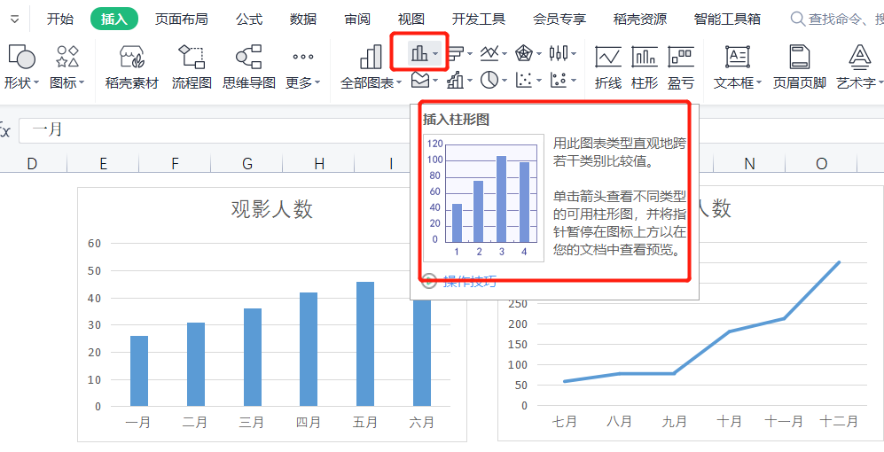 WPS表格系列课程之常用图表——如何创建适合数据的图表