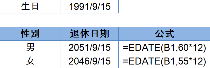 excel必学的两个日期函数