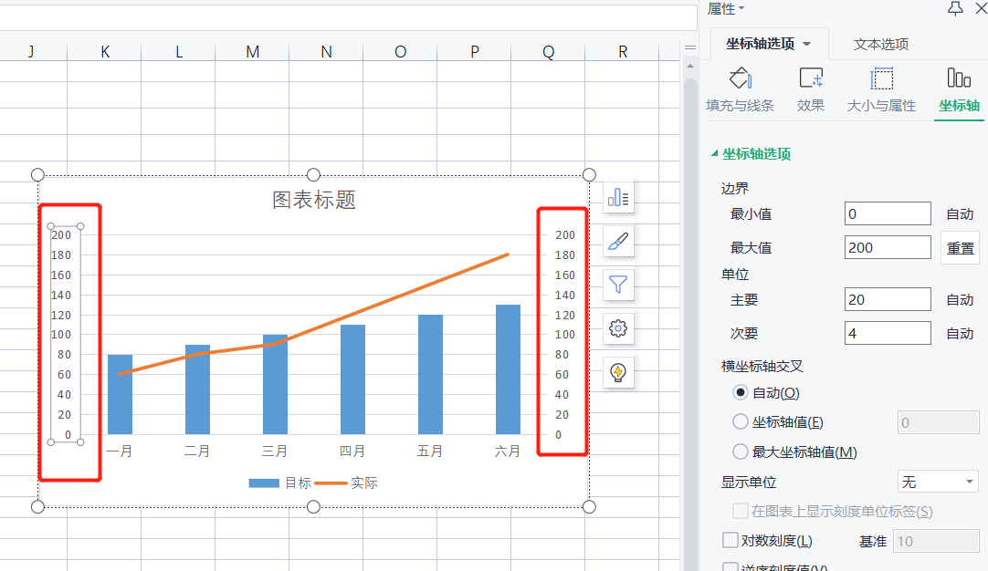 WPS表格系列课程之——常用图表线柱对比组合图