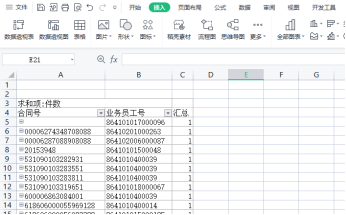 wps数据透视表怎么调整成表格样式的格式布局