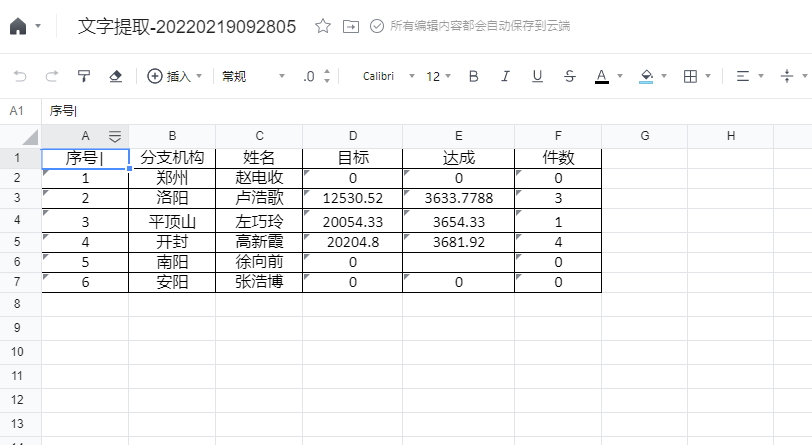 如何将图片表格转成excel电子表格？