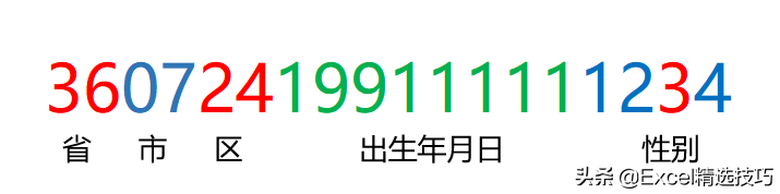 如何用身份证号码查个人信息（教你用Excel从身份证号中提取个人信息）-天天办公网