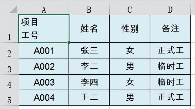 excel表头斜线怎么弄（excel表格怎么画斜线）-天天办公网