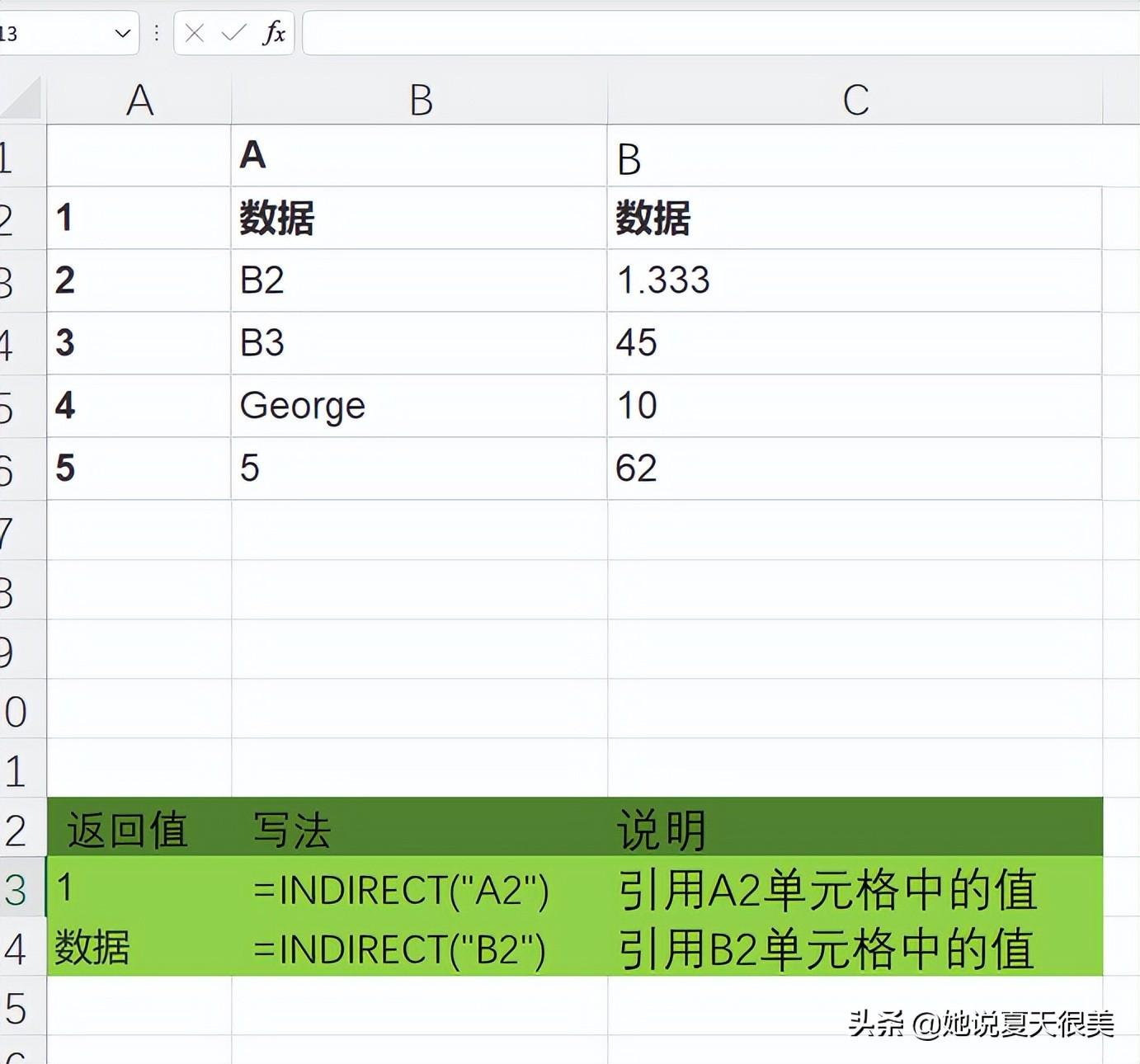 excel引用另一个工作簿的数据（indirect函数跨表引用简介）-天天办公网