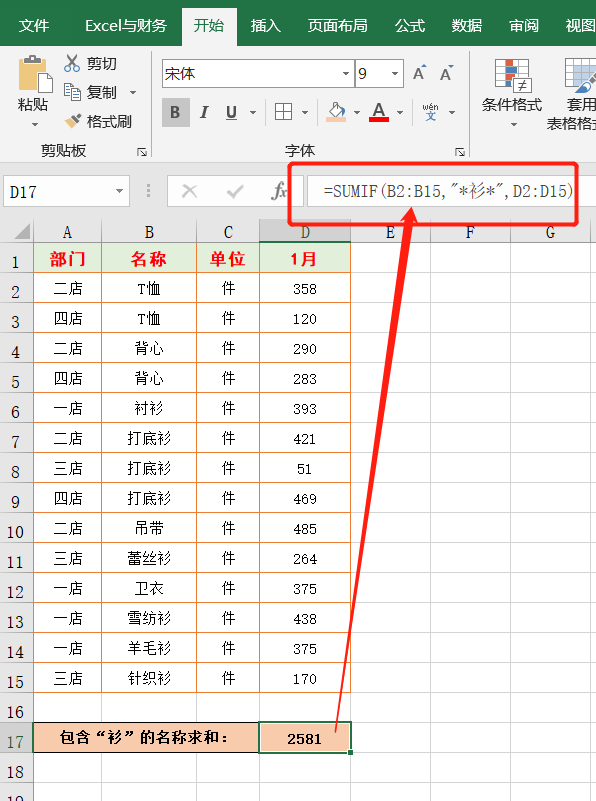 excel表格怎么求和（excel中多种求和方法总结）-天天办公网